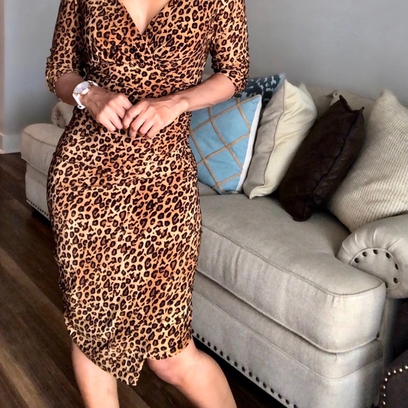 RALPH LAUREN Cheetah Print Dress - Picture 4 of 4